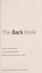 The back book / Ziya L. Gokaslan, Lee Hunter Riley III ; illustrated by Ian Suk.