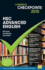 HSC advanced English / Mel Dixon, Kate Murphy & Amy Alrawi.