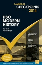 HSC modern history [2014] / Troy Neale & Melissa Bright.
