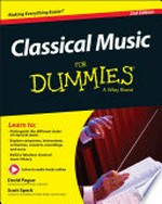 Classical music for dummies / by David Pogue and Scott Speck.