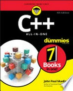 C++ all-in-one / by John Paul Mueller.