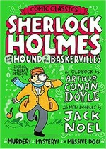 Sherlock Holmes and the hound of the Baskervilles / an old book by Arthur Conan Doyle ; with new doodles by Jack Noel ; abridged by Lucy Courtenay.