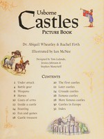 Usborne castles picture book / Dr. Abigail Wheatley & Rachel Firth ; illustrated by Ian McNee ; designed by Tom Lalonde, Jessica Johnson & Stephen Moncrieff.