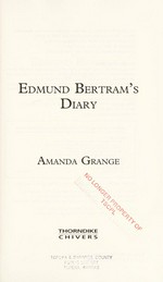 Edmund Bertram's diary / Amanda Grange.