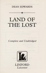 Land of the lost / Dean Edwards.
