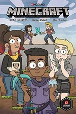 Minecraft: written by Sfé R. Monster ; art and cover by Sarah Graley ; color assistance by Stef Purenins ; lettered by John J. Hill.
