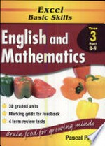 English and mathematics, Year 3.